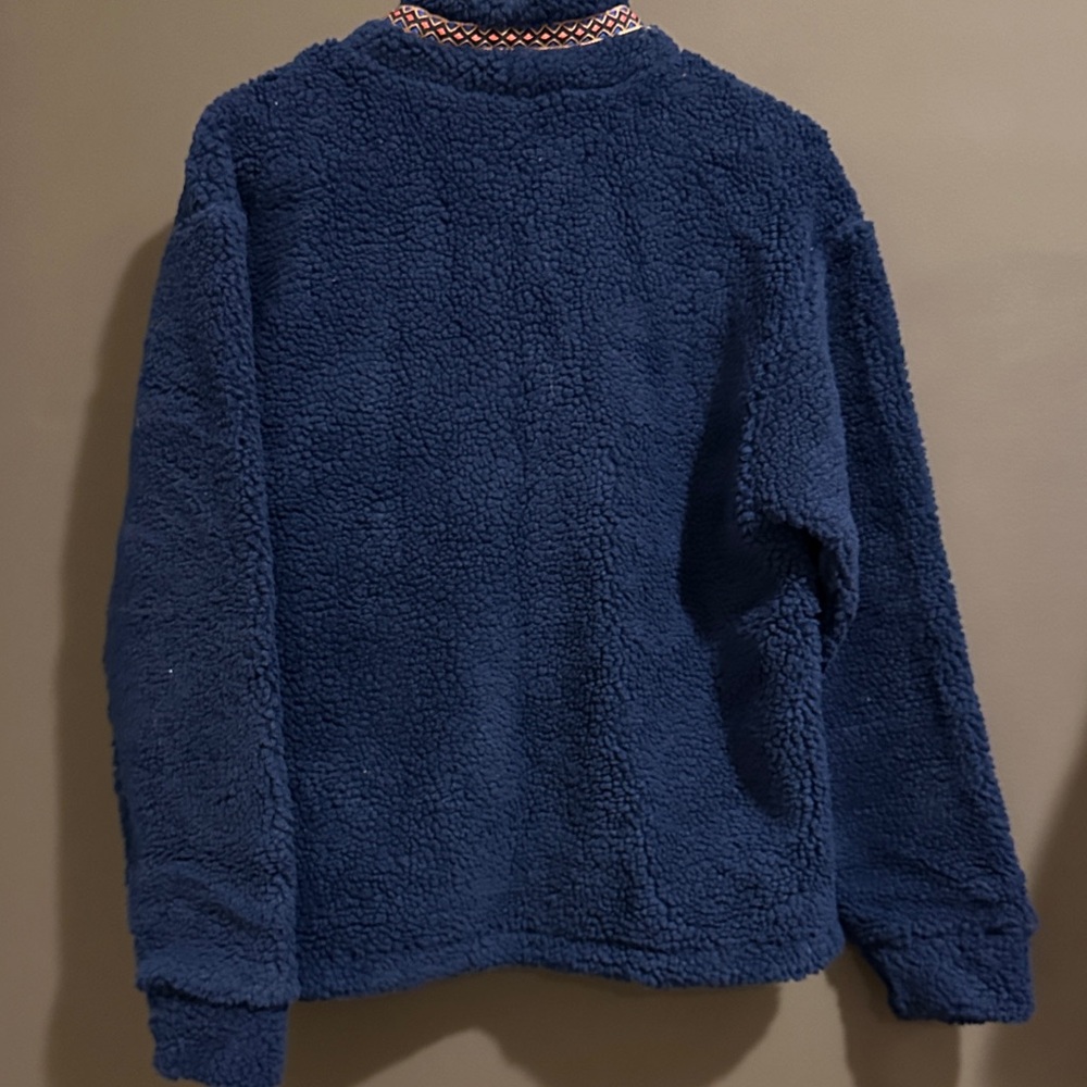 Alpine Design Sherpa Half Zip Pullover Blue Women’s XS NWT - Picture 6 of 7